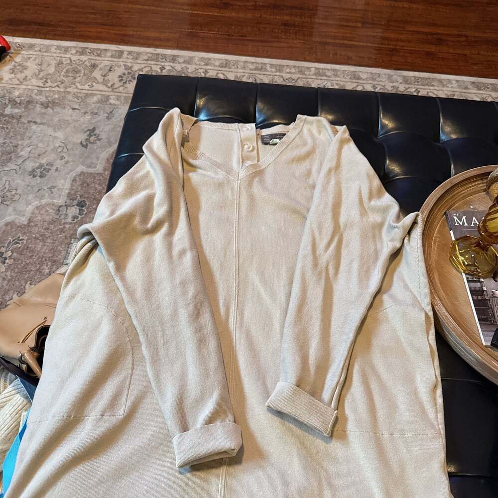 Anthropologie Saturday Sunday Chrissy Mini Sweater Dress Pockets Casual